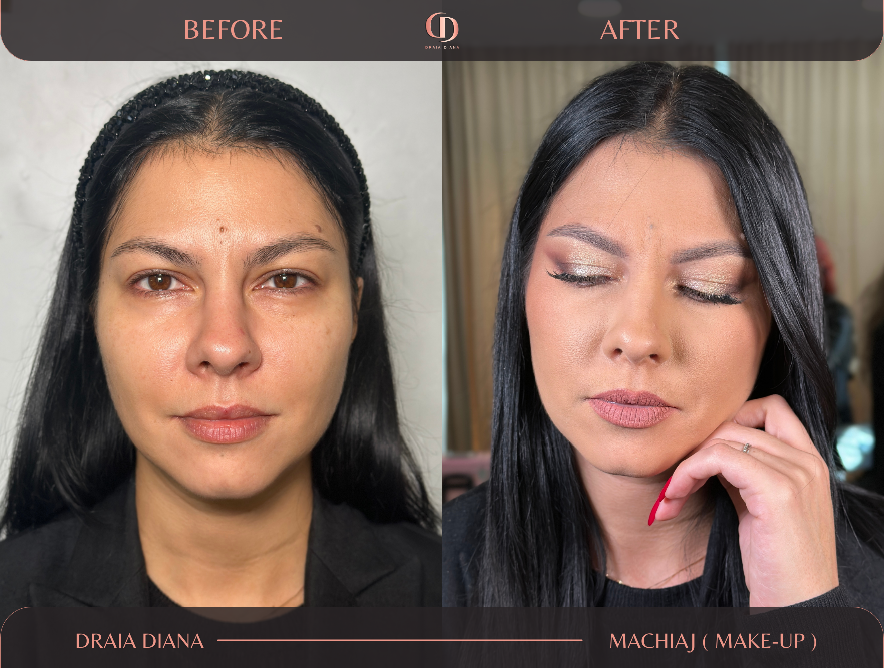 Machiaj Profesional Apahida Cluj | Aspect Natural | Diana Draia