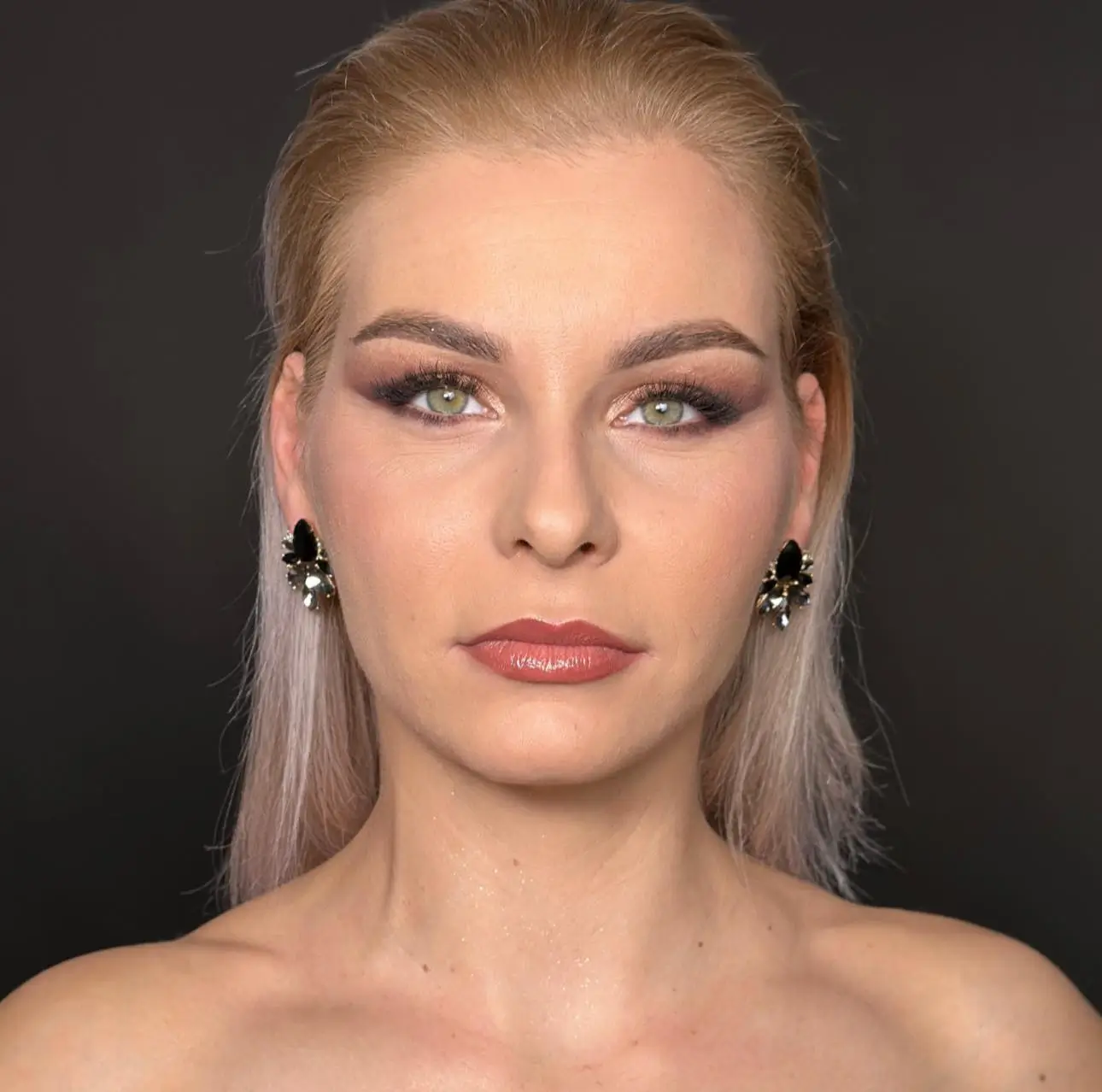 machiaj draia diana beauty studio cluj before after